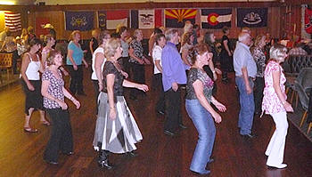 Silver Spurs line dancers raising £370