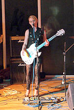 Rock chick with guitar.....auction for the promise club