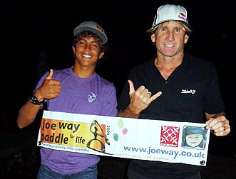 SUP World Champion Kai Lenny and Legend Robby Naish support UK paddle