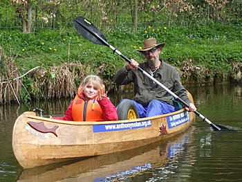 Newquay boy inspires 'up country' canoe challenge