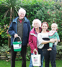 Jill and Nick with Claire and Finn Way.