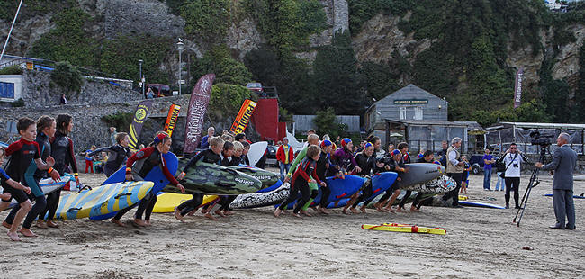 Joe Way Paddle makes a splash!