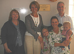 Grandparents with Claire Megan and Finn at RMH Bristol